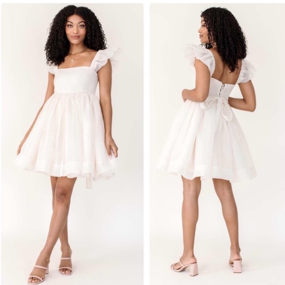 Mable Organza Mini Dress - Picture 1 of 10
